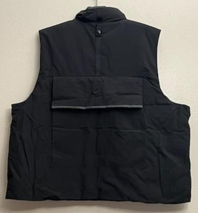 ジャケット・アウター NIKE THERMA FIT TECH PACK INSULATED VEST Nike Therma-FIT Tech Pack Insulated Vest Full Zip Black Men