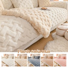 Copridivano Peluche Coniglio Imitato Universale Antiscivolo Combinazione Divano Tappetino