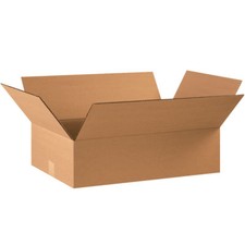 20 - 24 x 16 x 6 Cardboard Shipping Moving Boxes Flat Corrugated Cartons