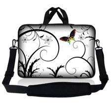 17 Inch Laptop Bag Sleeve Carry Case w/ Shoulder Strap Macbook Acer Butterfly
