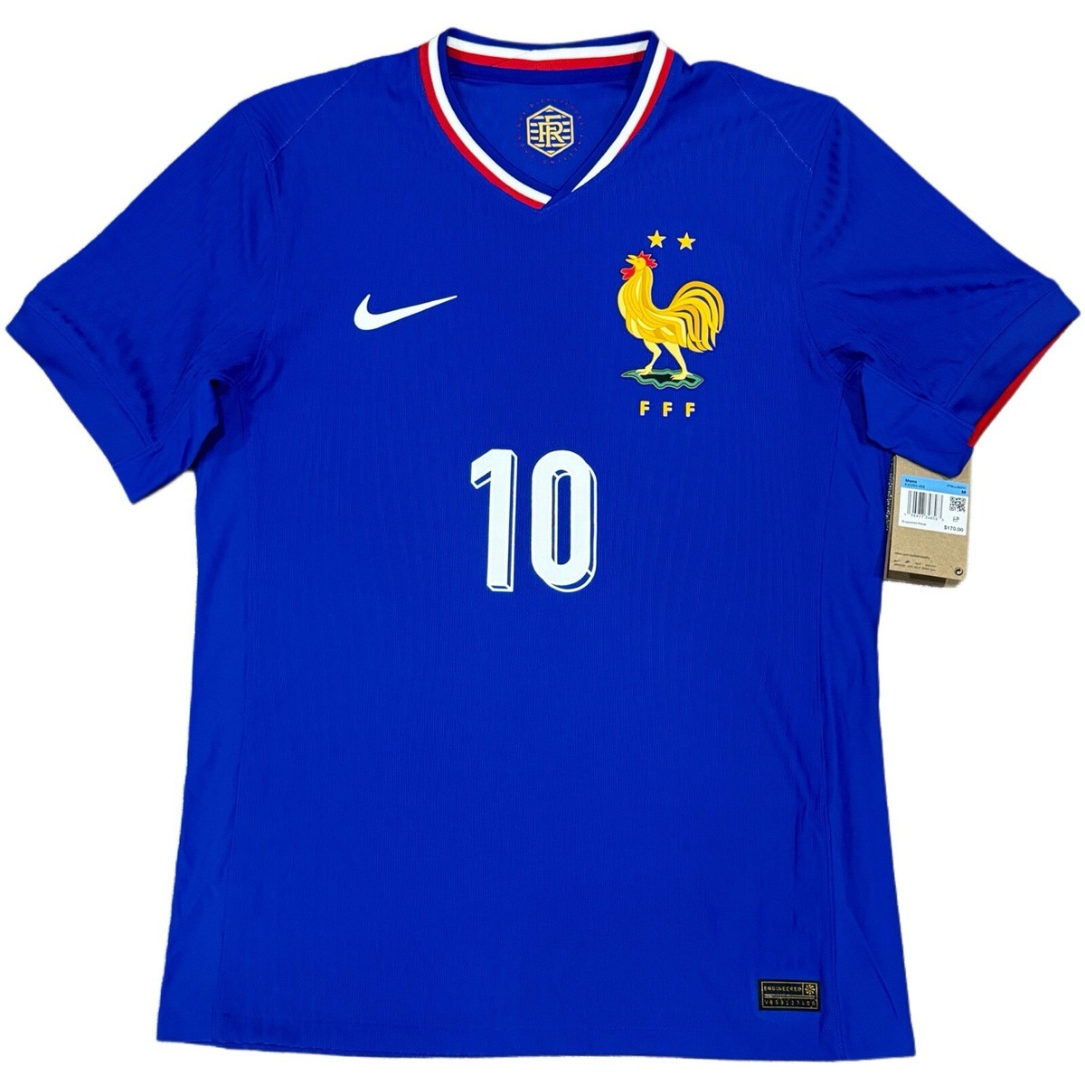 “正規品”Nike フランス代表 MBAPPE 10 シャツ Buy Nike France World Cup Home Shirt #10 Mbappe 'Blue