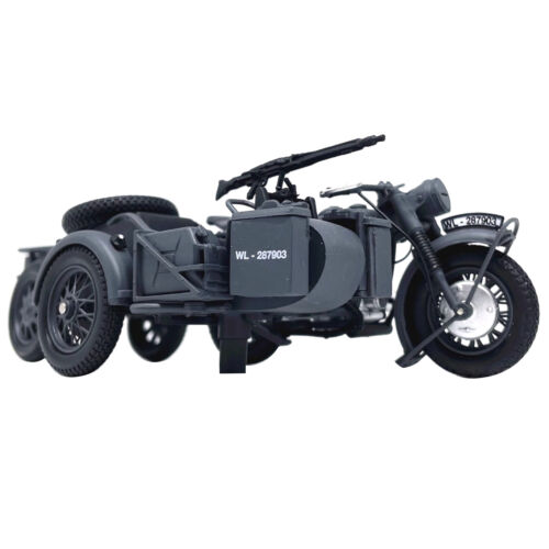 15cm 1/24 WWII German Army For BMW R75 1939-1945 motorcycle Model Souvenir