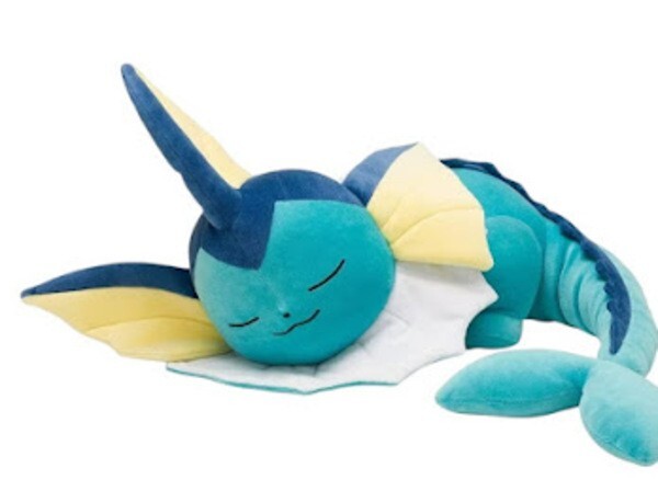 Vaporeon Sleeping Plush Doll Suya Suya Stuffed Toy 21
