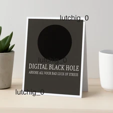 Digital Black Hole – Stress Relief Image Absorb Bad Luck Funny Gag Gift Download