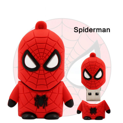 USB Stick Spiderman Super Heros  3D  4GB, 8GB, 16GB,32GB, 64GB, Muster