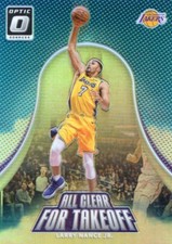 2017-18 PANINI OPTIC SILVER HOLO INSERT ALL CLEAR FOR TAKE OFF LARRY NANCE JR 14
