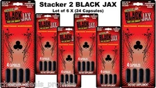  Black Jax Extreme Energizer 4 /Card (Lot of 6 x Cards) = 24 Capsules