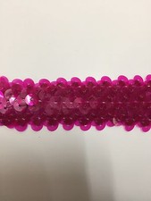 10 yards sequin elastic trim 1 1/8 inch 3 cm wide
