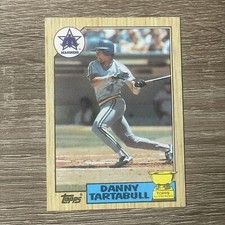 1987  Topps Danny Tartabull All-Star Rookie Gold Cup Trophy Card #476 Mariners