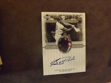 2000 Upper Deck Legendary Signatures Bobby Bonds Autographed Card 