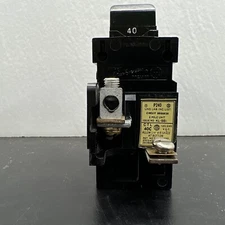 Pushmatic ITE Gould Siemens P240 2 Pole 40 Amp 120 240V  Bulldog Circuit Breaker