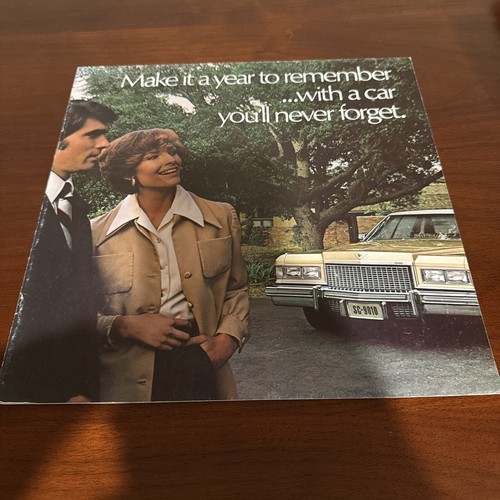 1975 Cadillac Dealer Full Line Brochure - ORR CADILLAC SPRINGFIELD MASSACHUSETTS