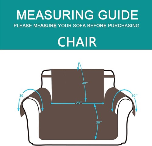 Water-Resistant Reversible Recliner Chair Cover - Protects & Refreshes Style - Picture 8 of 8