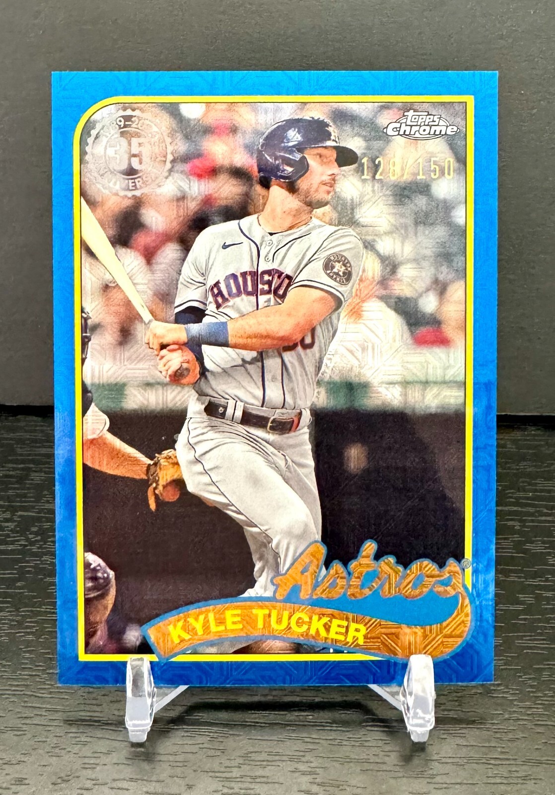 2024 Topps Series 2 1989 Chrome Mojo Kyle Tucker Blue Refractor /150 #2T89C-16