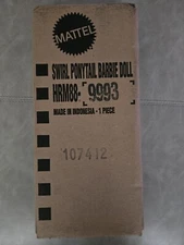 NEW Barbie Doll Gold Label Swirl Pony  Silkstone Reproduction 2024 In SHIPPER