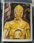 STAR WARS IL GIORNALINO 1985 CARD 75 NEAR MINT