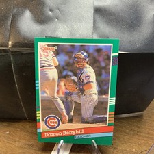 1991 Donruss Baseball 631 Damon Berryhill