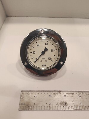 WIKA  PRESSURE GAUGE 0-100 BAR