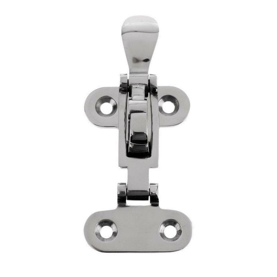 316 Stainless Steel Marine Twist Lock Latch - 2.2in Round Hatch Fastener For Boat Lockers
