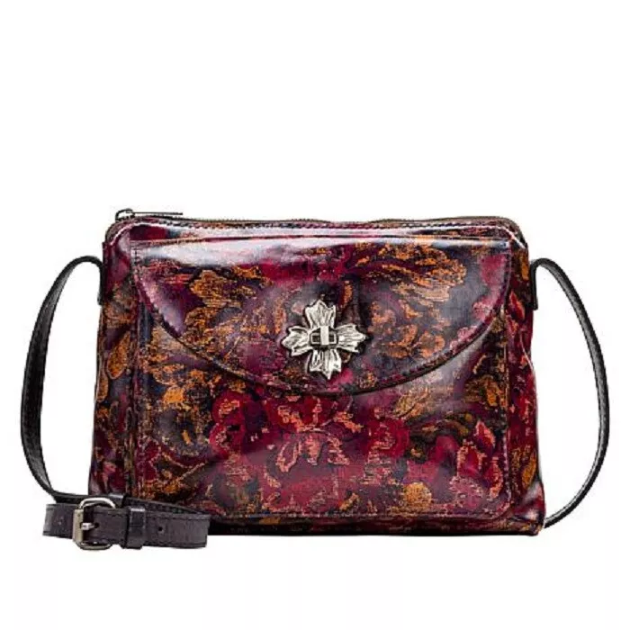 Patricia Nash Salina Crossbody Bag Vintage Floral Brocade NWT | eBay