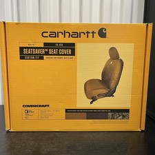 Brand New Carhartt Covercraft Seat Saver Gray Seat Covers Vs-ssc - Ssc3429cagy
