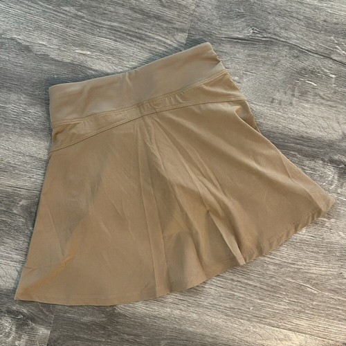 NWT Athleta Girl School Day Skort "Brownstone Beige" Size XL / 14 - Picture 5 of 16