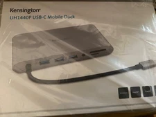 Kensington UH1440P USB-C 10-in-1 Driverless Mobile Laptop Dock, Universal, 3 USB