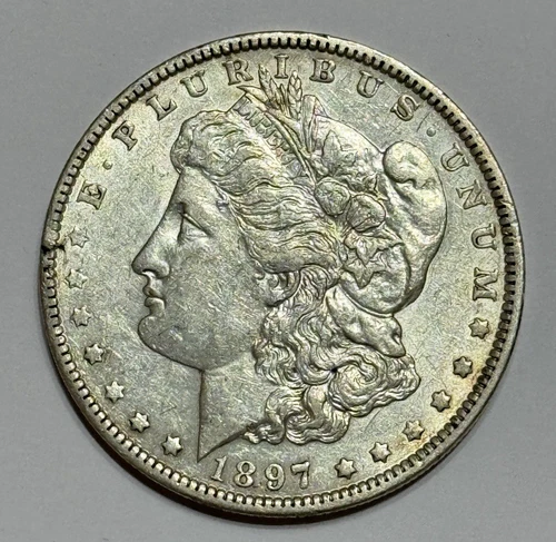 1897 O Morgan Silver Dollar (90% Silver) ~ AU