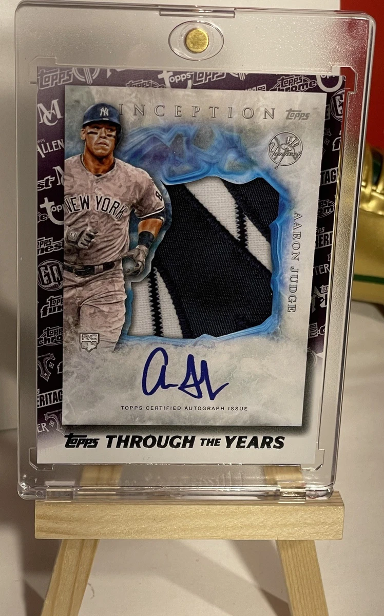 2021 Topps - Topps Through the Years Facsimile Reprints Aaron