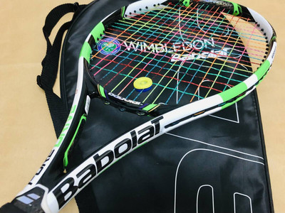 Babolat Pure Drive Wimbledonモデル Babolat Pure drive Wimbledon model 100 head 4 1/4 grip 9/10