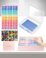45Pcs Diamond Painting Storage Containers Trays, Diamond Art