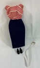 Mattel Barbie #918 Outfit "Cruise Stripes" Vintage 1959-1962 Complete