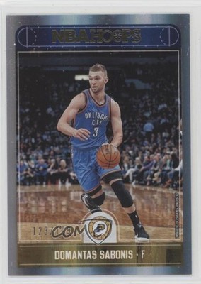 2017-18 Panini NBA Hoops Premium Box Set 123/199 Domantas Sabonis #212 2h4