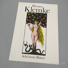 Acht bunte Blätter ~ Werner Klempke [1987] Eulenspiegel ~ DDR ~ Illustration top