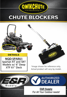 Qwikchute Chute Blocker for Spartan RT & SRT Models w/ XTF 61