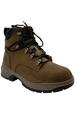 Rocky Men's Worksmart 6'' Water Proof Soft Toe Boots Brown