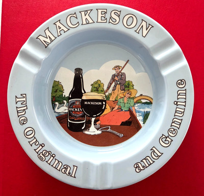Vintage Mackeson Melamine ''Original and Genuine'' Ashtray/Change or Key Dish