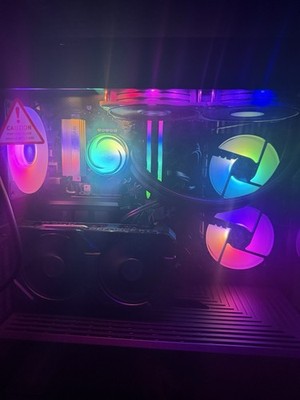 HYTE PRIME Gaming Desktop Tower GeForce RTX Liquid Cooling RGB Black