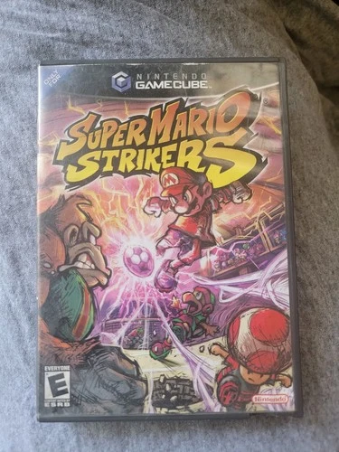 Super Mario Strikers Nintendo GameCube Complete CIB