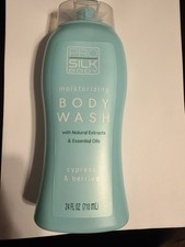 PRO SILK BODY Moisturizing Body Wash Cypress  Berries 24 fl oz Natural Extracts