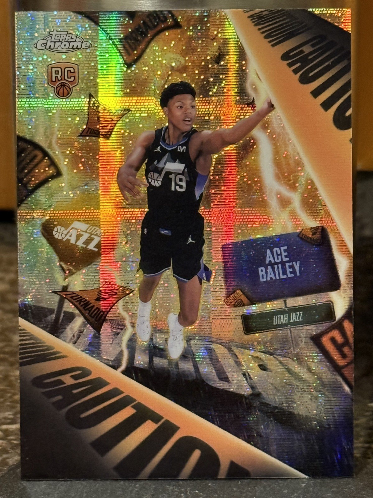 2025-26 Topps Chrome - Ace Bailey ADVISORY RC Case Hit SSP - Jazz