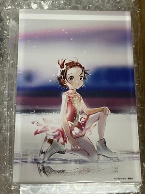 Medalist Manga Exhibition Inori Yuitsuka Acrylic Block Figure Skating 2024 Japan