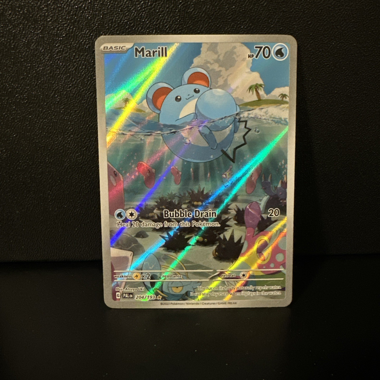 Marill 204/193 Illustration Rare SV02: Paldea Evolved Pokemon NM