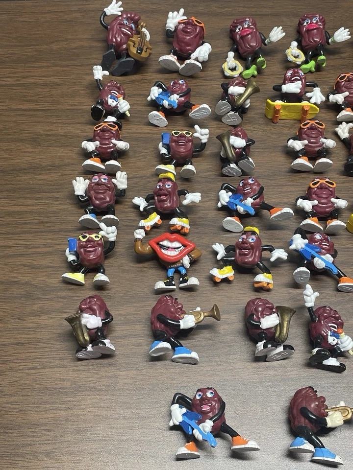 КАЛИФОРНИЯ ИЗЮМ винтажный ПВХ фигурки лот (44) - Изображение 3 из 4