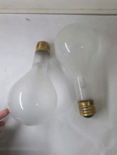  2 Vintage GE 120V Photoflood Photo Projection Light Bulb Studio Lamp GE 40565