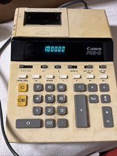 Canon P29-D Tischrechner mit Druckfunktion Rechenmaschine Rechner Digital Displ.