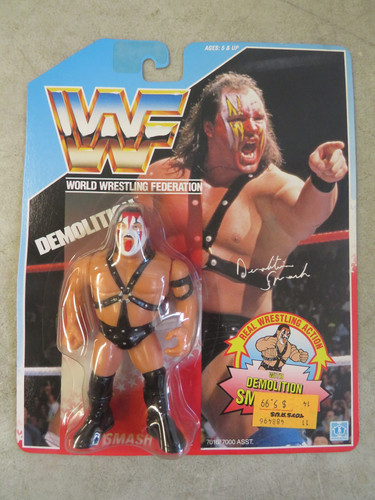 1990 Hasbro Demolition Smash WWF WWE Wrestling 4 A...