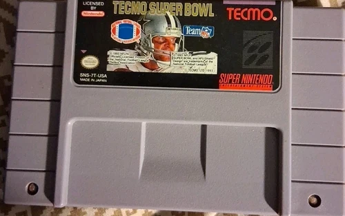 Tecmo Super Bowl Super Nintendo