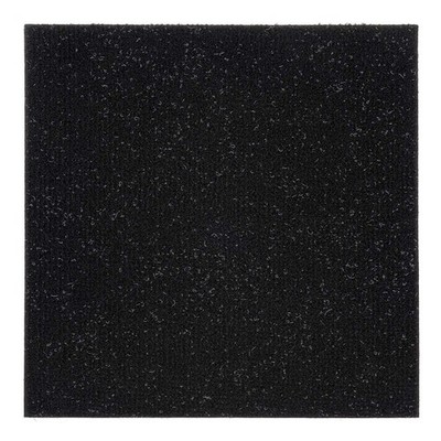 Nexus Self Adhesive 12-Inch Carpet Floor Tiles, 12 12''L x 12''W, Jet