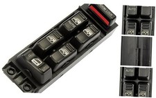 901-090 Front Driver Side Power Window Switch- Front Driver Side, 6 Button